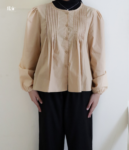 Belle Blouse (Khaki)