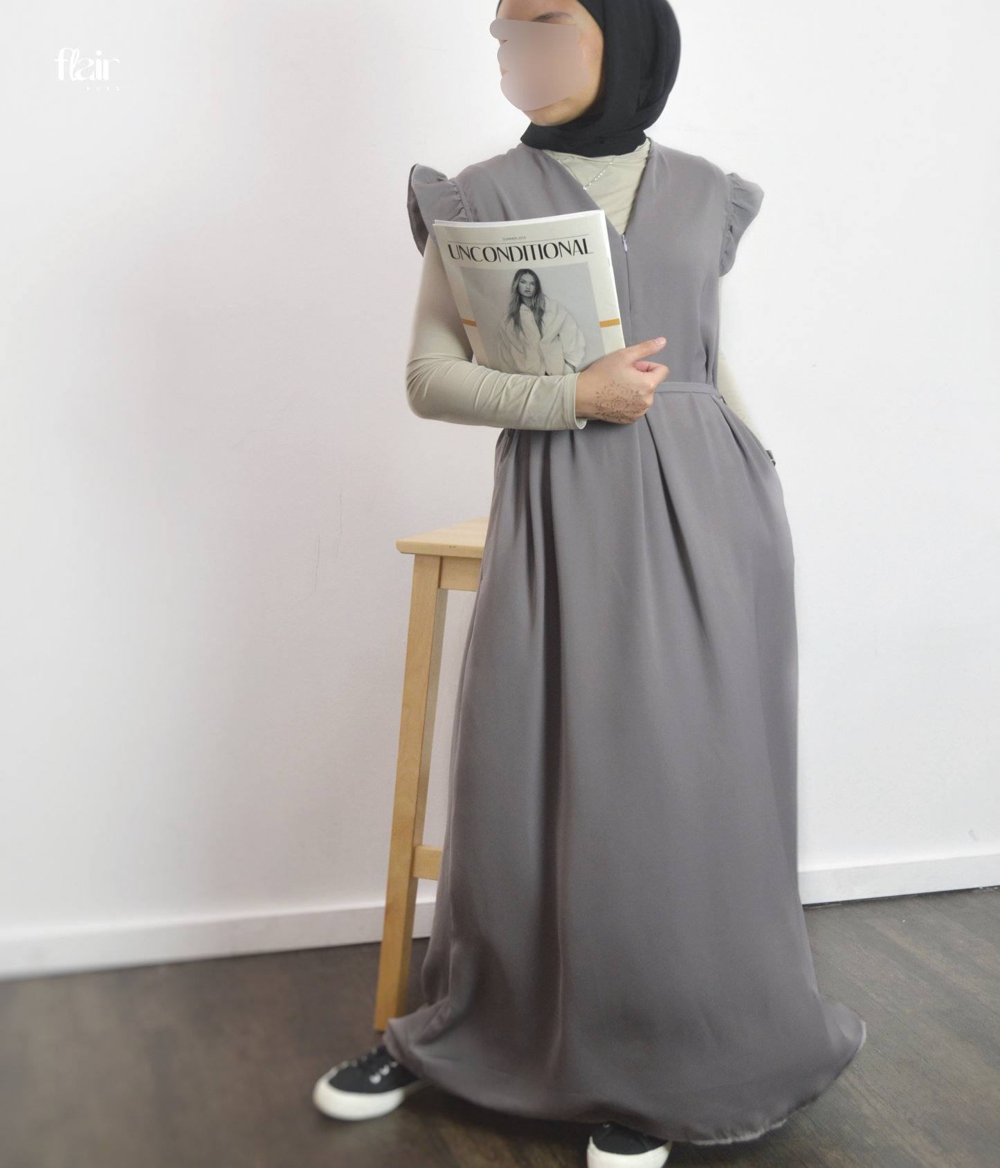 Cecil Dress (Grey)