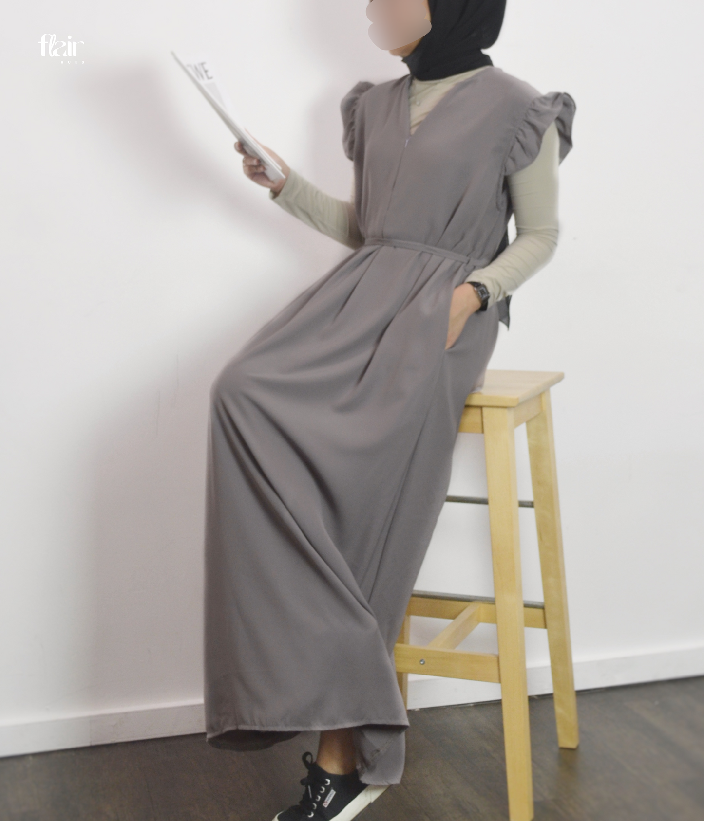 Cecil Dress (Grey)