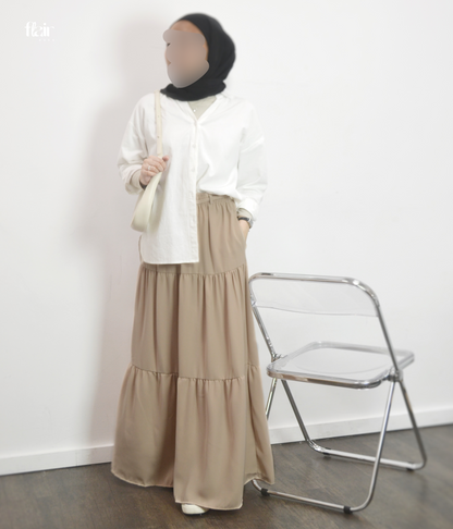 Chloe Skirt (Beige)