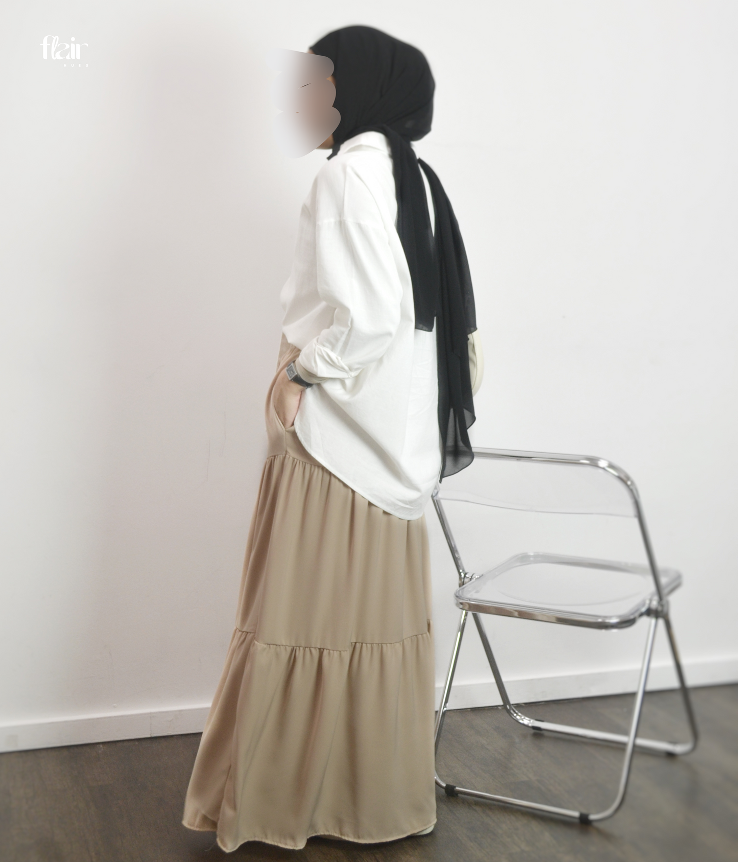 Chloe Skirt (Beige)