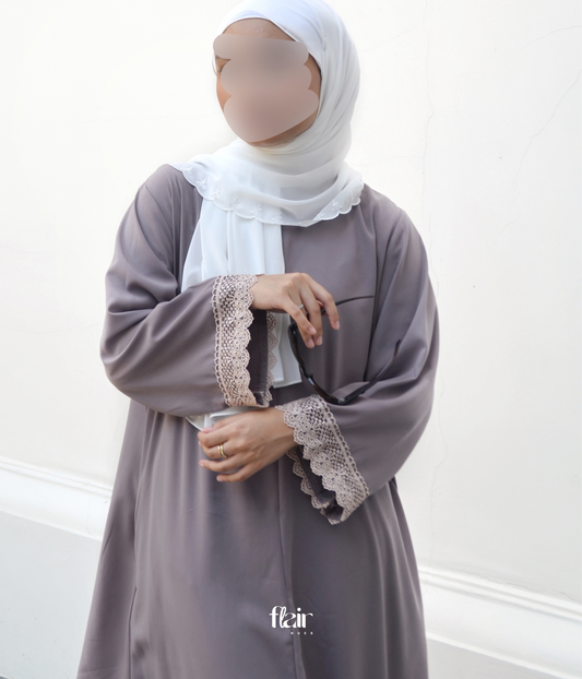 Eliz Jubah Dress (Dusty Lavender)