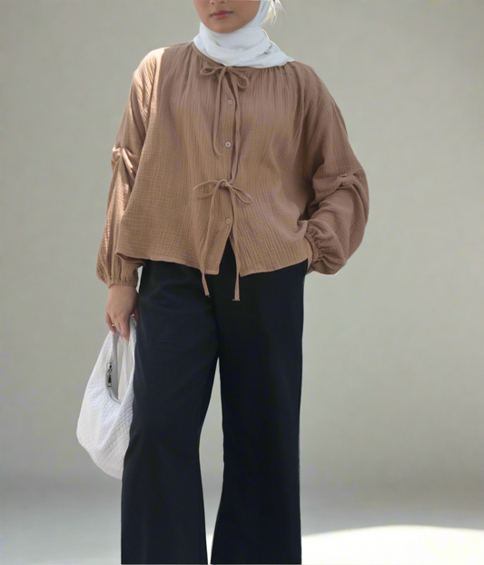 Astel Gauze Blouse