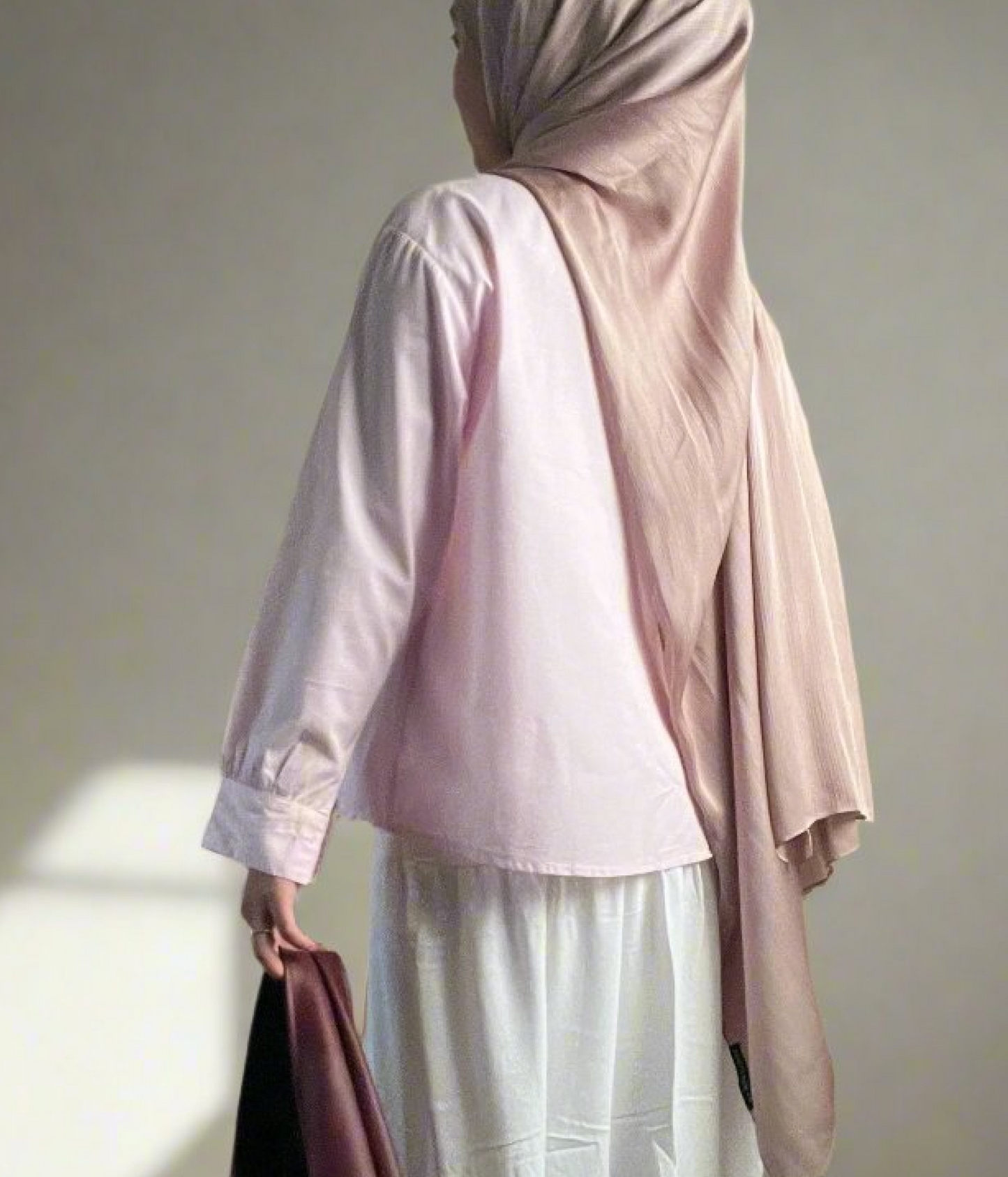 Aulea Blouse in Light Pink