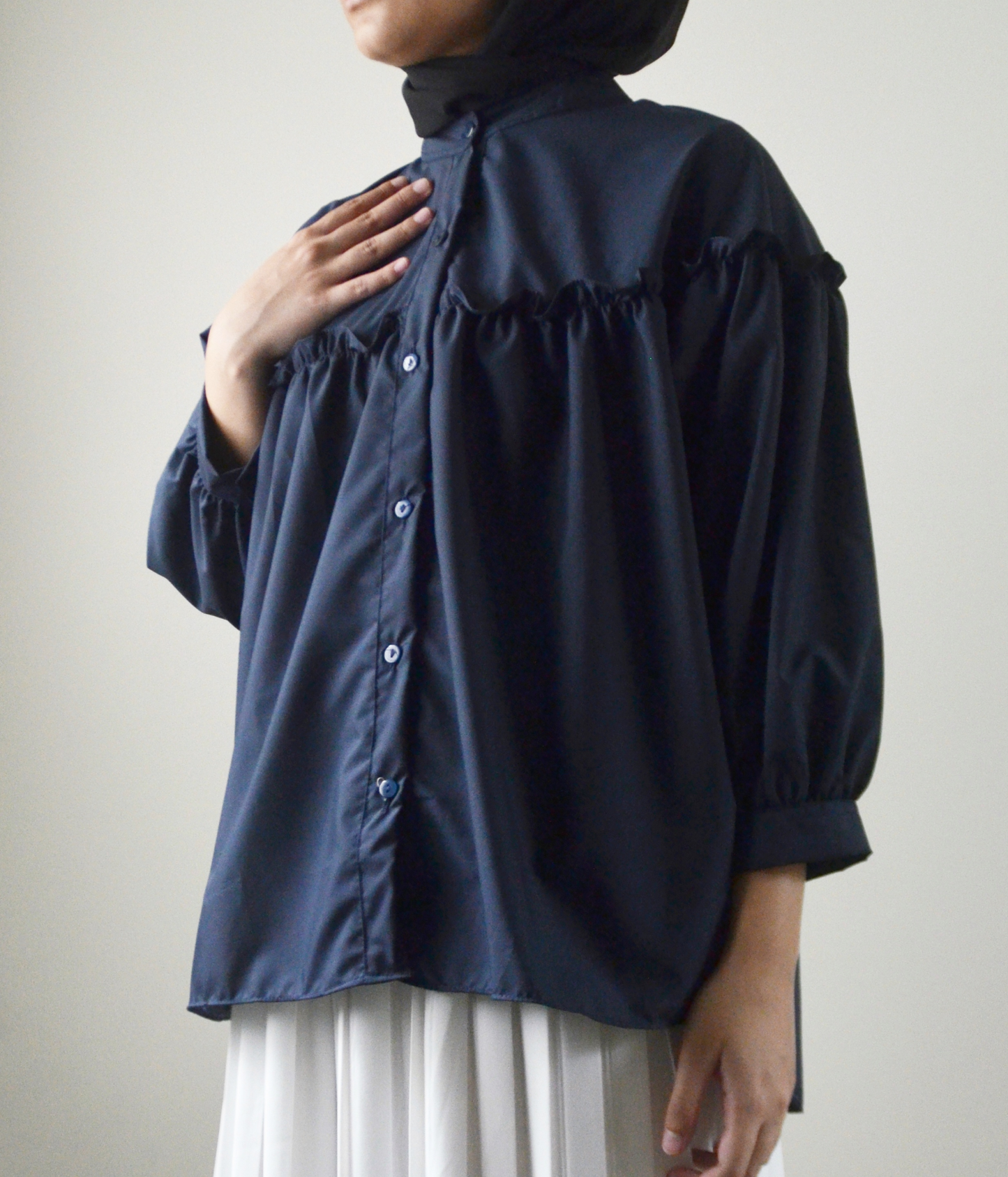 Hanya Blouse Navy