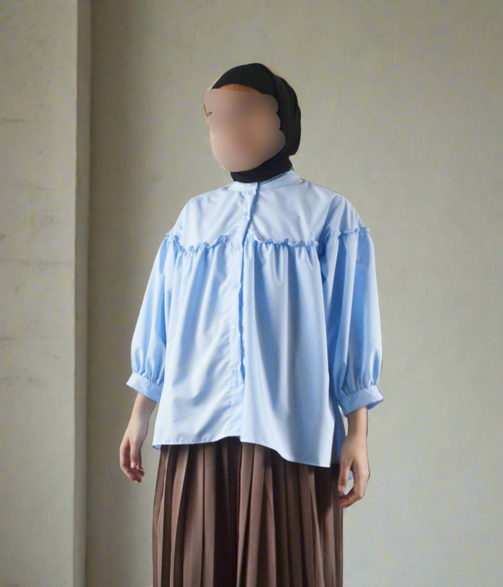 Hanya Blouse Sky