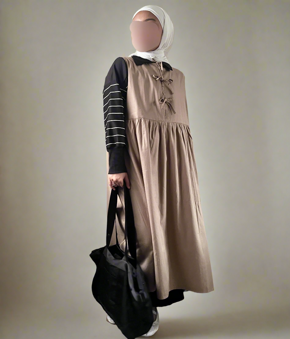 Iman Dress in Dune