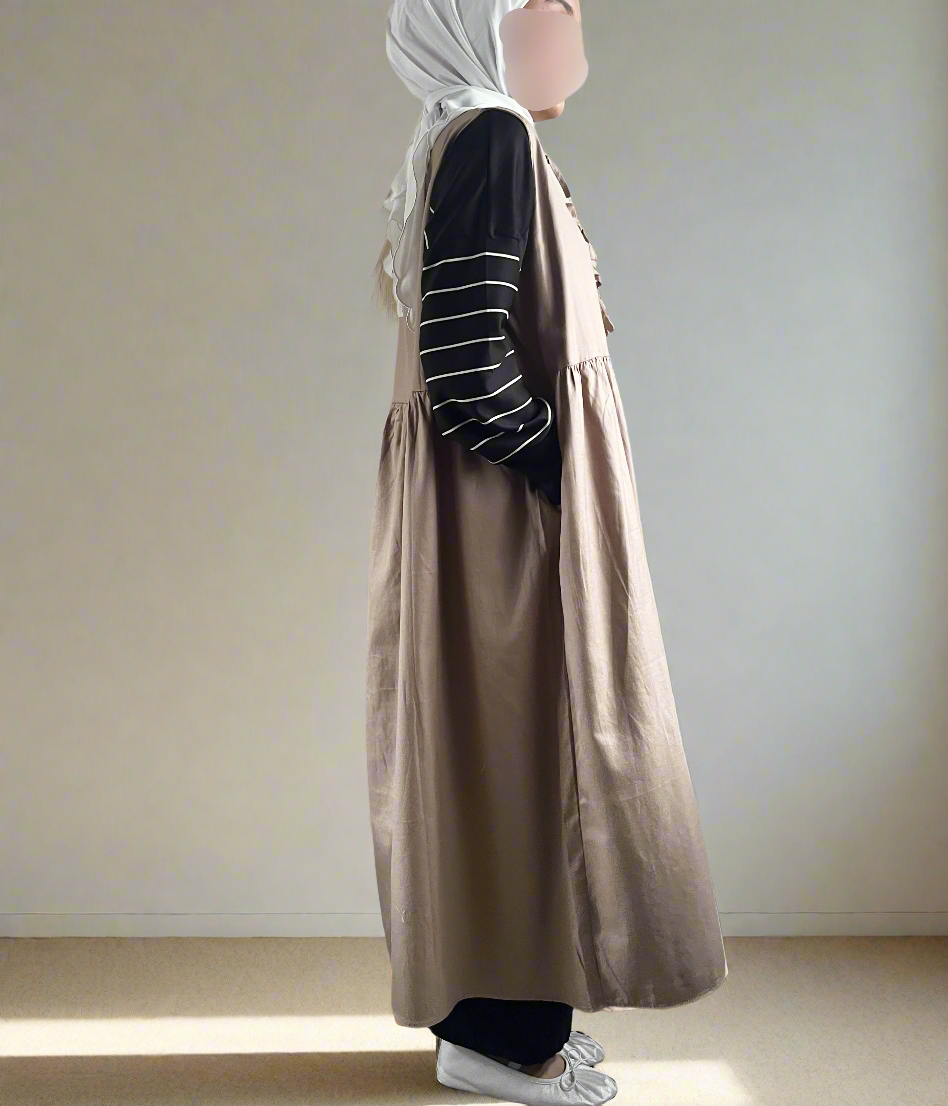 Iman Dress in Dune