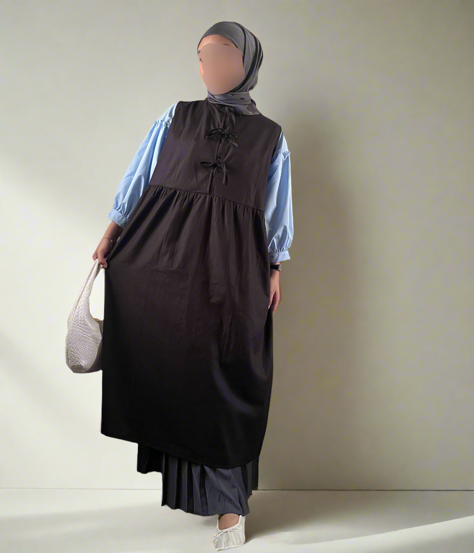 Iman Dress in Onyx